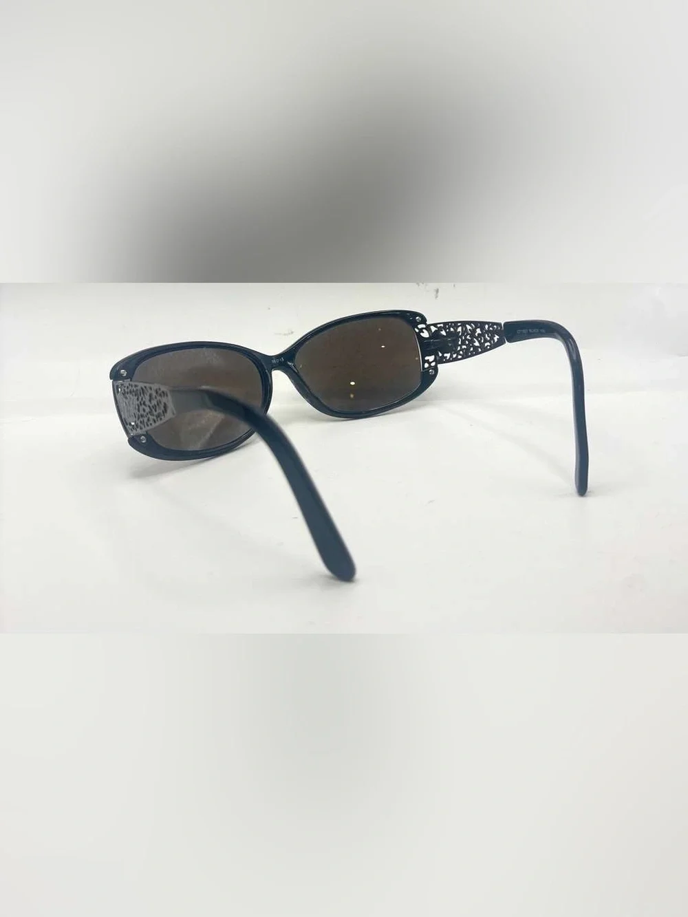 CT1021 Black Oval Sunglasses Frames Only